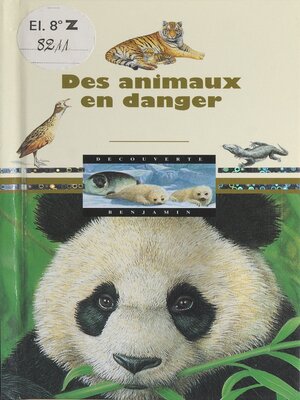 cover image of Des animaux en danger